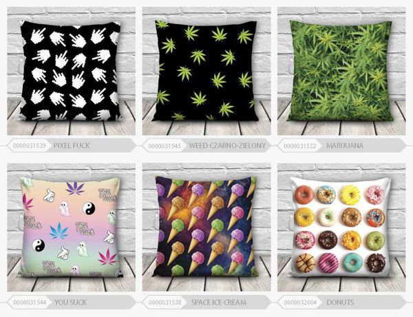 

wholesale-2015 new brand 3d printing cotton new pillowcase cushion throw pillows home cojines decorativos capa almofada fast shipping