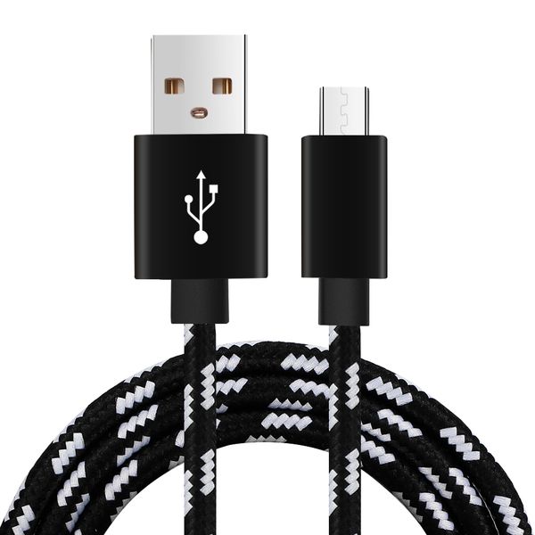 

2m 6ft cable charging usb micro usb cables charger data cord charge wire for samsung huawei charging mobile phone cables