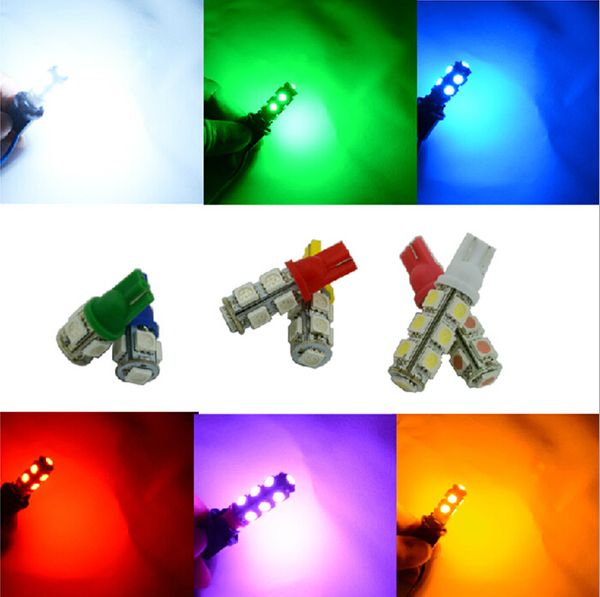 

t10 5 9 13 smd 5050 led canbus ошибка бесплатно автомобильные фары лампы w5w 194 13smd лампы лампы для чтения