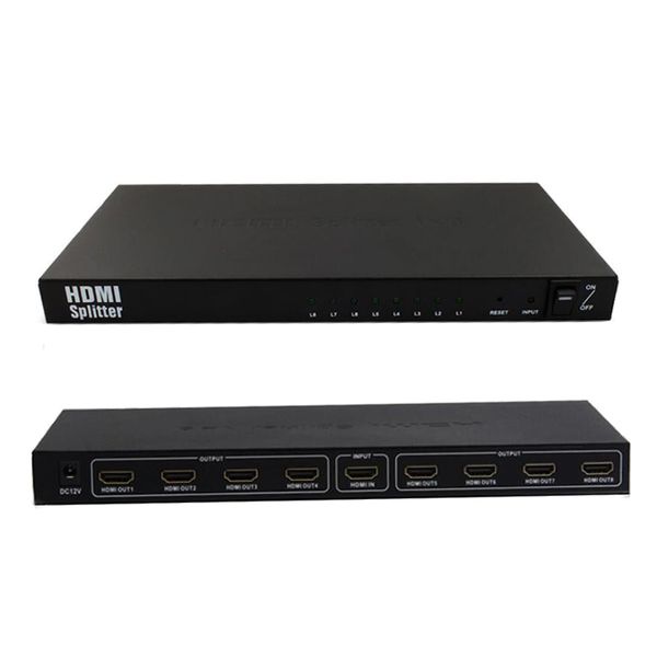 

Про мини-1х8 в 3D HDMI переключатель блок v1.3 1080р 8 портов для HDTV проектор DLP сплиттер ви
