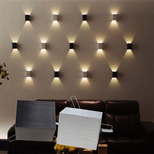 2019 Up And Down Wall Light 3w Led Wall Lamp For Bedroom Hotel