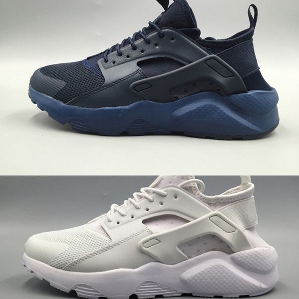 

2017 huarache 4 iv running shoes for men & women,green red mens triple huaraches sports shoes huraches 5 trainers sneakers 36-45, White;red