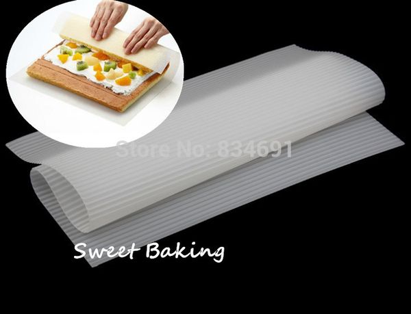 Silicone Makisu Mat Clear Sushi Roll Cake Roll Maker Silicone