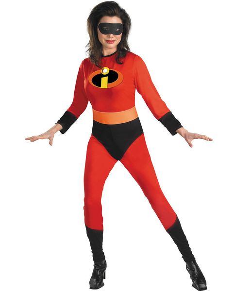 

elastigirl superhero cosplay kids costume bodysuit suit halloween party jumpsuits, Black;red