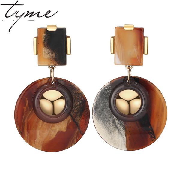 

Tyme серьги Fashiom ювелирных гипербола Длинные серьги конструктора женщин ювелирные