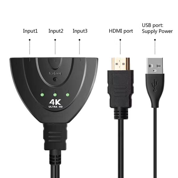 

гоѬа hdmi-пеѬеклаел 4к * 2к мини-hdmi плиеѬ 3 поѬа коненѬаоѬа коѬобка ав
