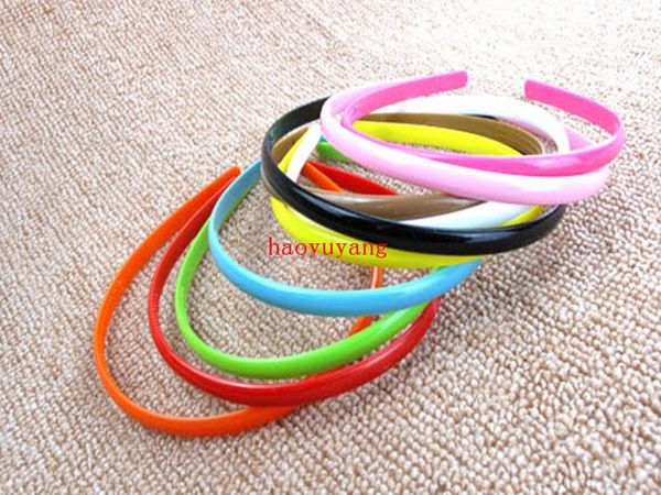 Großhandels-freies Verschiffen 100pcs/lot Plastikstirnband-Art- und Weiseeinfaches Mädchen-Plastikhaar-Band-Stirnband mit Zähnen