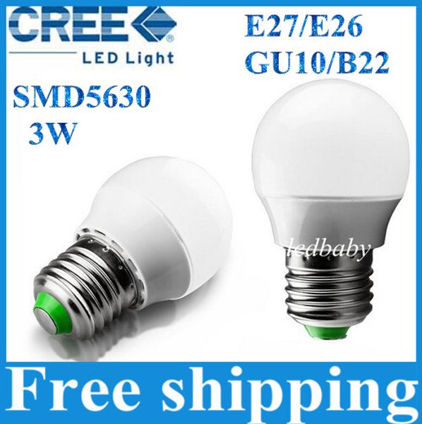 

led globe bulb lamp plastic bulb 3w smd led lamps led material 200pcs
