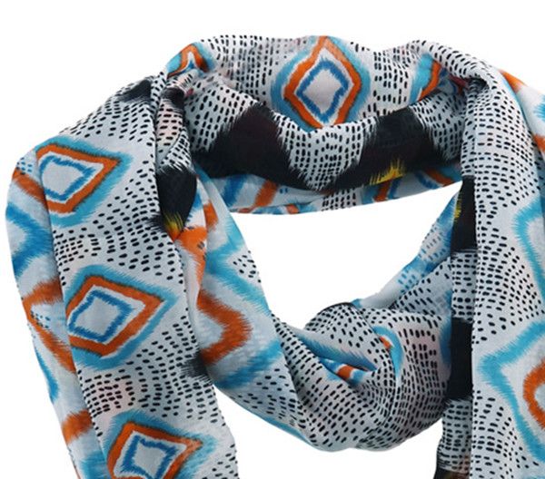 

2015 new wave scarf scarves dots big infinity mix orders collar shawl long arrive grain colors chiffon oabht, White;black