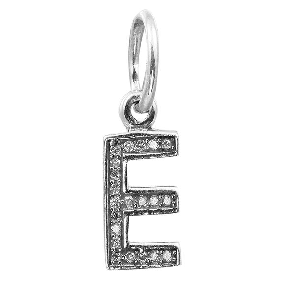 pandora charms buchstabe e pandora charms buchstabe e