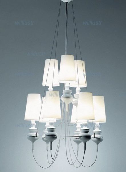 Modern Tasarım Jaime Hayon Josephine Kraliçe Sarkıt Metalarte Asılı Işıklar Yemek Odası Süspansiyon Işık 6 Kafaları, 9 Kafaları