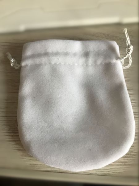 

wholesale brand velvet jewelry bags and packaging with logo, Silver