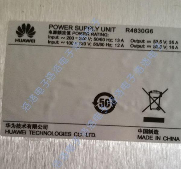 

100% working power supply for huawei r4830g6 and etp4890-a2