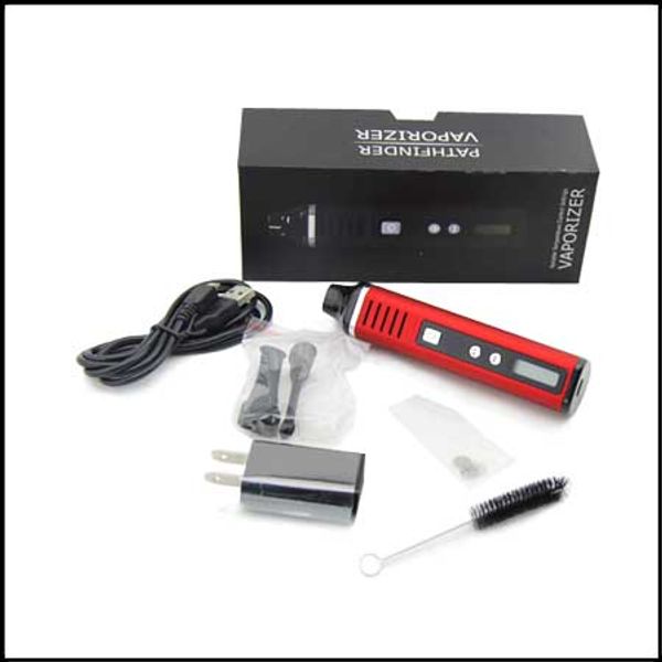 

pathfinder ii vape led battery with vaporizer 2200mah cigarette e kits fast dry starter kit screen 4 herb colors shipping ggljv