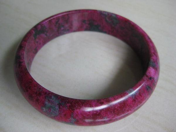 

2017 NEW China Qinghai Beautiful purple jade Bangles FREE SHIPPING