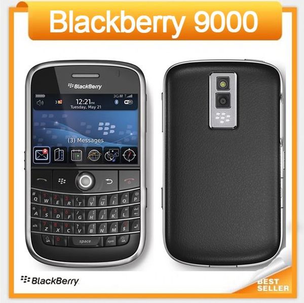 Entsperrtes 9000 Original Blackberry Bold 9000 Handy GPS WIFI 3G Handy generalüberholt