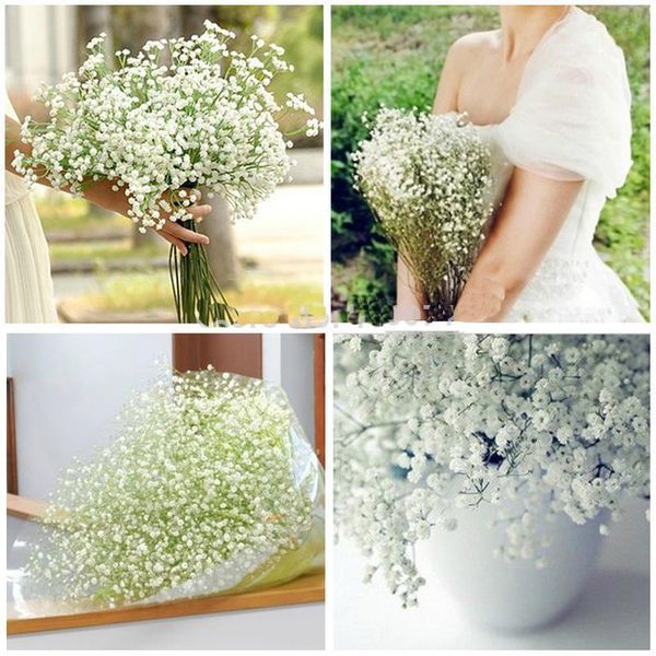 2019 Artificial Pu Gypsophila Bouque Flowers Wedding Fake