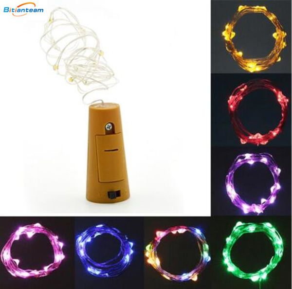

Горячая 1 М 10LED 2 М 20LED Лампа Корк Формы Бутылка Пробка Свет Стекло Вино LED Медный Провод Огни Строки Для Xmas Партия Свадьба