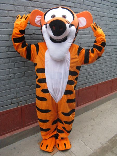 

sell tig mascot costume custom design mascot fancy carnival costume ing, Red;yellow