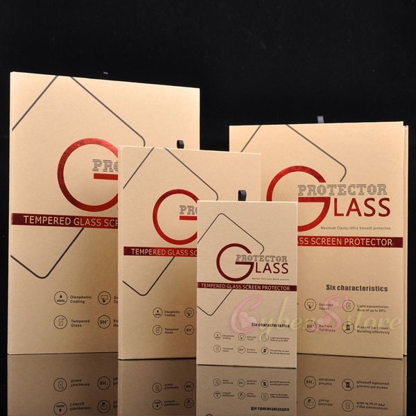 

Luxury Empty Retail package 5-13.5 inch Box for Tempered Glass Screen Protector flim ipad Pro ipad mini, Air iphone