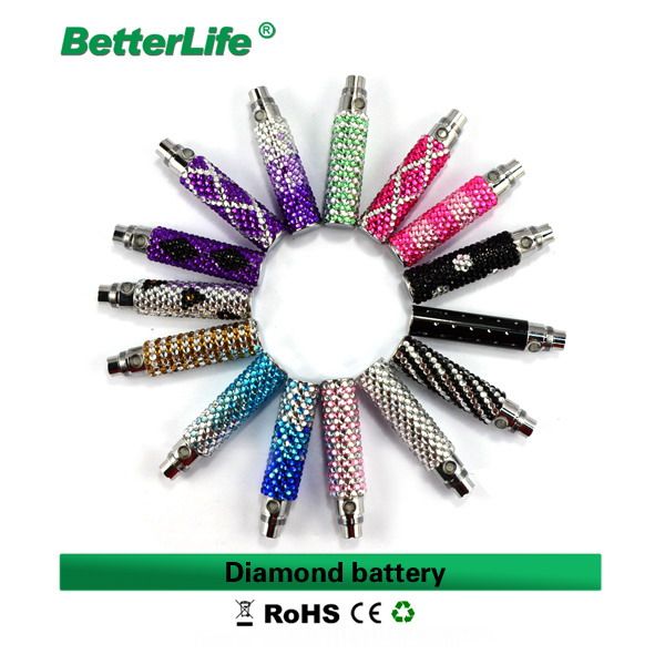Ego Diamond Crystal Battery Decoration E Cigarette Luxury Design