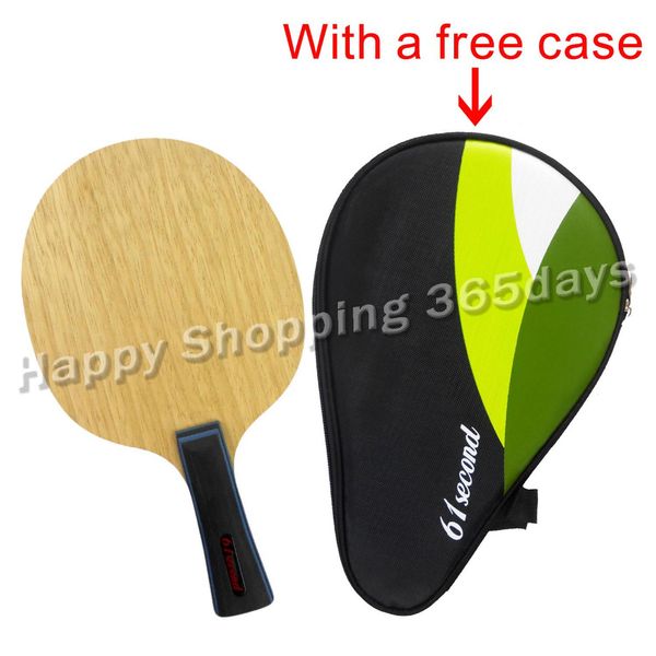 

wholesale- 61second 3003 super light table tennis / pingpong blade (fl 55-65g / cs 63-74g) with a full case