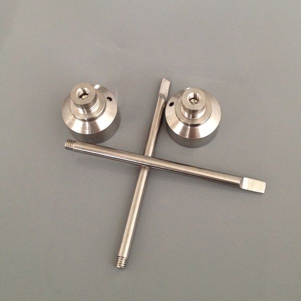 

титановый гвоздь титановая заглушка карбюратора с титановой накладкой сверху с тремя угловыми отверстиями для 10мм 14мм 18мм