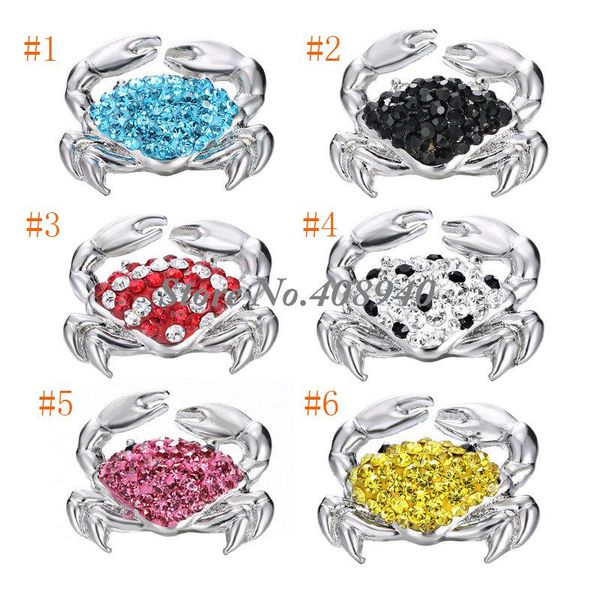 

Оснастки ювелирных изделий 5шт "краб" образный имбирь оснастки кнопка Fit Оснастки