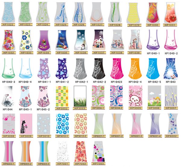 

Fa hion de ign new pvc folding flower va e large foldable pla tic va e handred de ign mix l ize va e