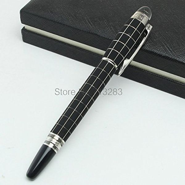 

Luxury PEN StarWaker Black RollerBall Pens MT Metal Rubber Stationery MB Pen