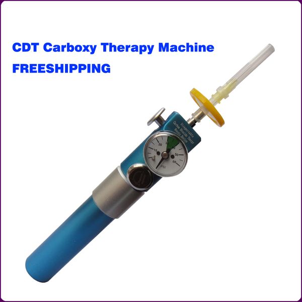 Heißer Verkauf Carboxytherapie CO2 Injektion Maschine Carboxytherapie CDT Keine-Nadel Mesotherapie Mit Koffer Schönheit Gerät zzh