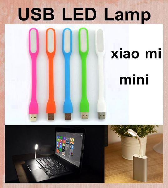 

Мини USB свет Xiaomi светодиодный гаджет портативный гибкий спорта на открытом воздухе мягкий светодиодный свет для Power bank компьютер dhl свободный корабль OTH062