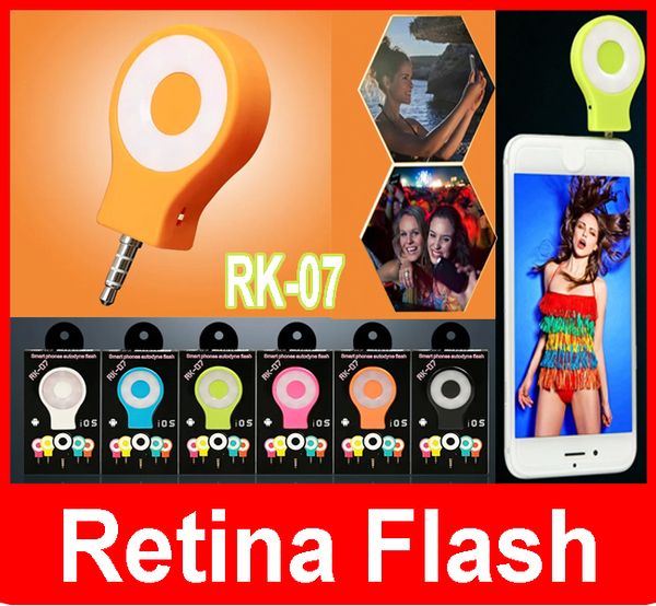 

rk-07 neight using selfie enhancing flash light smart phones autodyne flash led flash compatible with ios and android