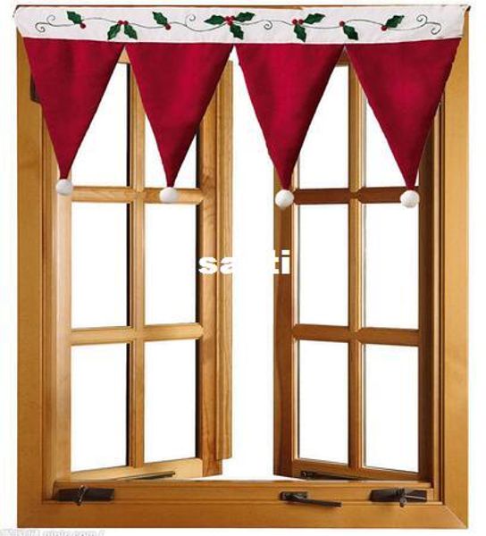 

новые прибытия рождественские двери окна драпировка занавес декоративные крытый украшения дома