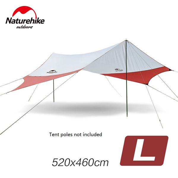 

wholesale- naturehike large camping tent awning beach playing games fishing hiking outdoor 5 person tent nh16t013-s