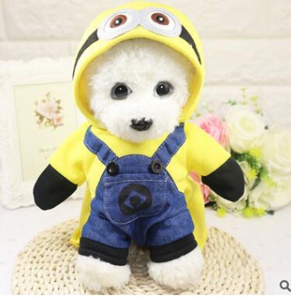 

winter dog coats cotton wear autumn jackets cosplay costume with cap chihuahua pets coats small pets clothes ing