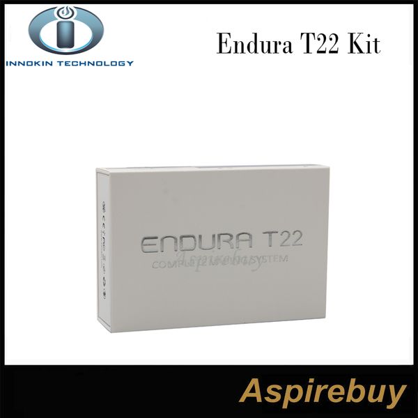 

100% оригинал Innokin Endura T22 Стартовый комплект Встроенный аккумулятор 2000 мАч Mod Vaporizer Kit с баком Prism T22