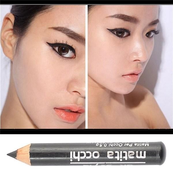 

24 pcs/lot new arrival cosmetic pencil makeup eyeliner pen eye make up eyebrows waterproof ml75