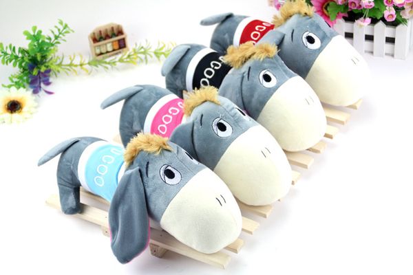 

lovely cartoon plush toy, creative stuffed animal toy, cute dog, donkey and monkey for wedding, birthday gifts, claw machine, car decoration