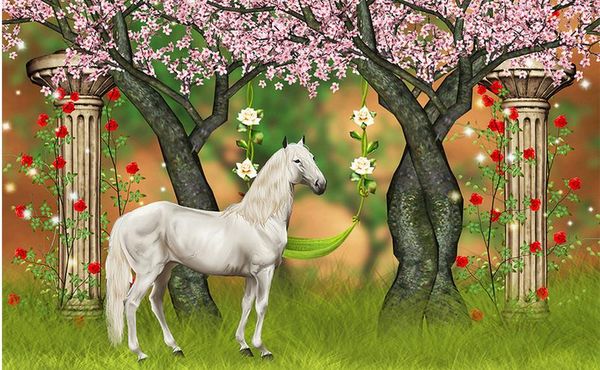 

3d space wallpaper xanadu hakuba landscape 3d murals deskwallpaper wood