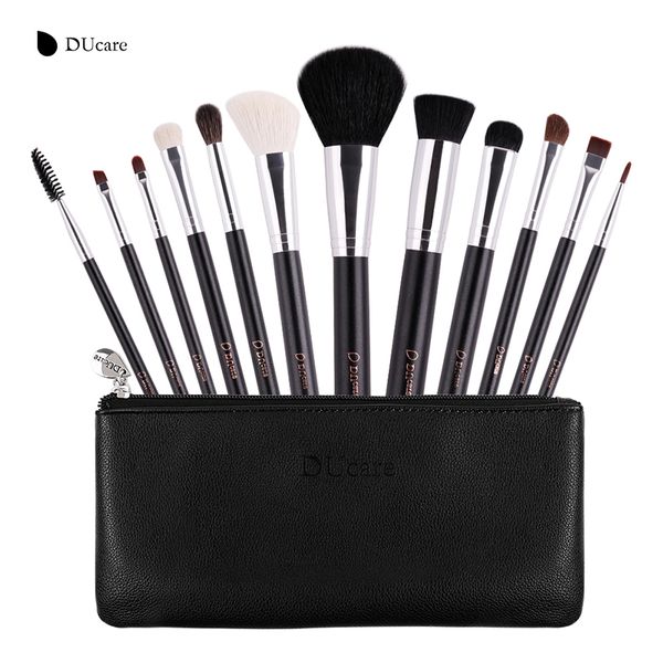 

набор кистей для макияжа ducare professional 12 шт. набор инструментов для макияжа высокого качества с дорожной сумкой горячие продажи