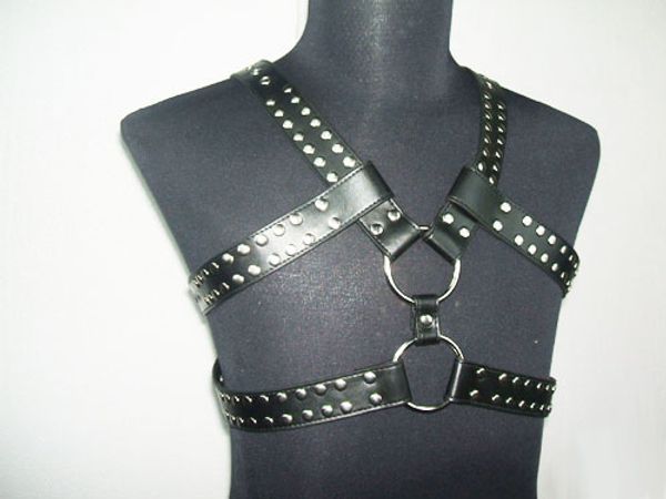 

pu bondage bondage men restraints costumes toys kit products adults ,erotic for man ,fetish harness leather toys fmewn