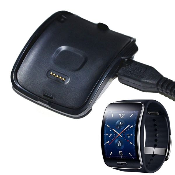 Tragbares Ladegerät Dock USB-Kabel für Samsung Galaxy Gear S SM-R750 Smartwatch