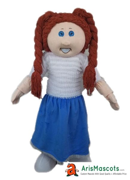 100 Real Photos Adult Size Cabbage Patch Kid Mascot Costume