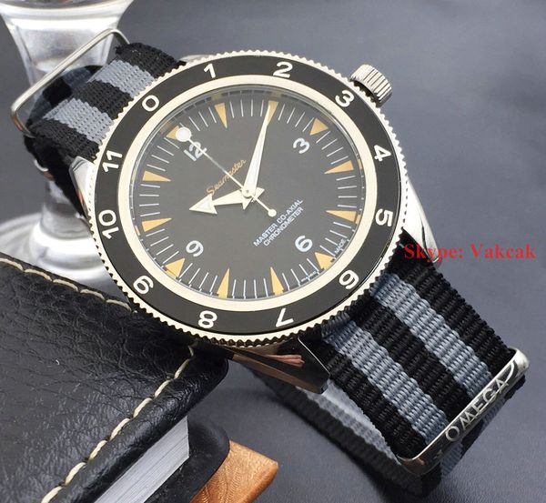 

Новые роскошные механические мужчины 300 мастер коаксиальный 41 мм автоматические мужские часы James Bond 007 Spectre Мужские спортивные часы Наручные часы