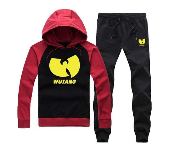 

spring/autumn new fashion male hoodies tracksuits skateboard hoodies slimming fit pullover sports wu-tang sweat suit(s-5xl, Gray