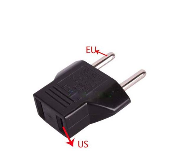 

Free Epacket,Universal US To EU Plug USA To Euro Universal Travel Wall AC Power Charger Outlet Adapter Converter