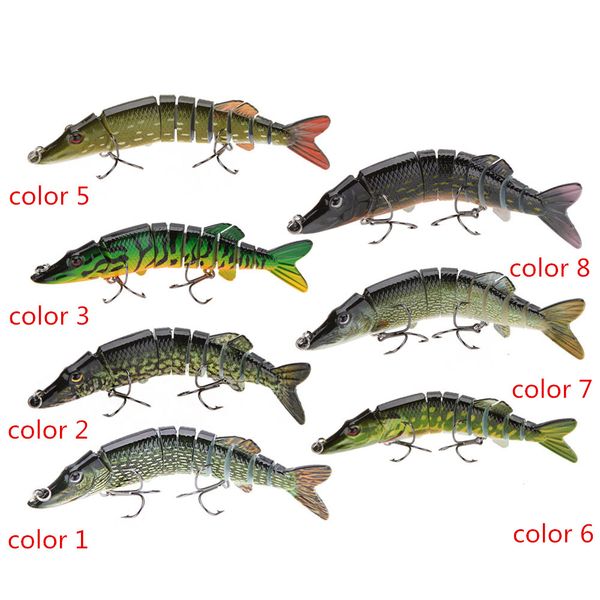 

12.5cm 20g winter fishing lure 3d eyes wobbler pike fish isca artificial hard bait with hooks carp ice fishing tackle pesca 2017