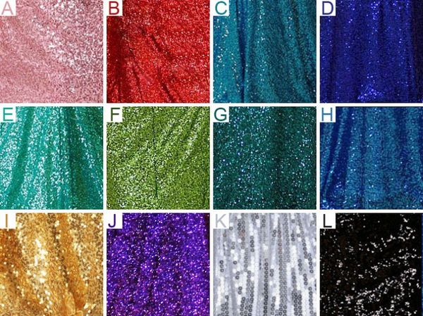 Masa Bezi Kare Masa Kapağı Düğün Partisi Dekorasyon Tabloları Sequins Sequins Düğün masa örtüsü ev tekstil2217