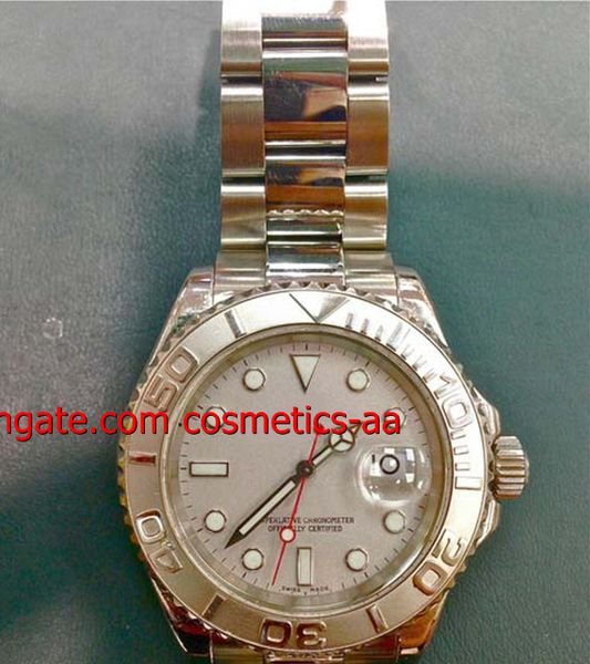 

luxury watchmen's watches 116622 platinum d serial 2005 watch mechanical automatic men's watch wristwatches, Slivery;brown